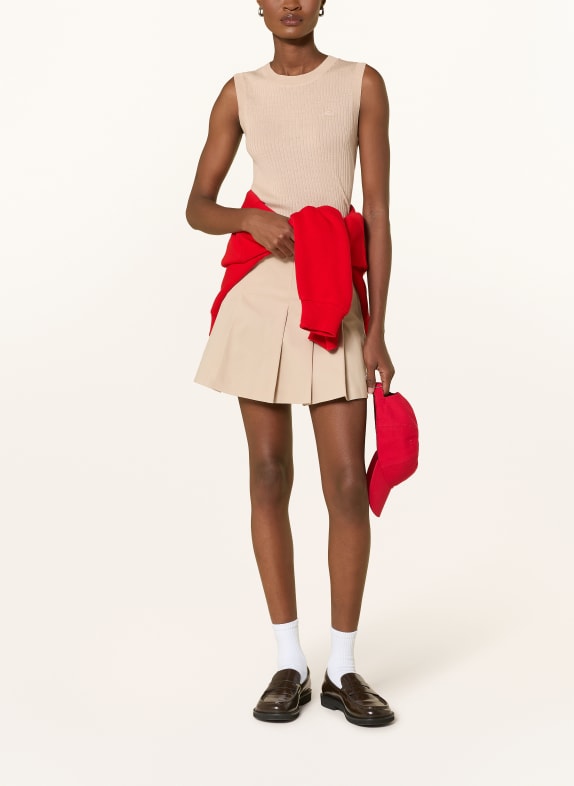 LACOSTE Gebreide top BEIGE