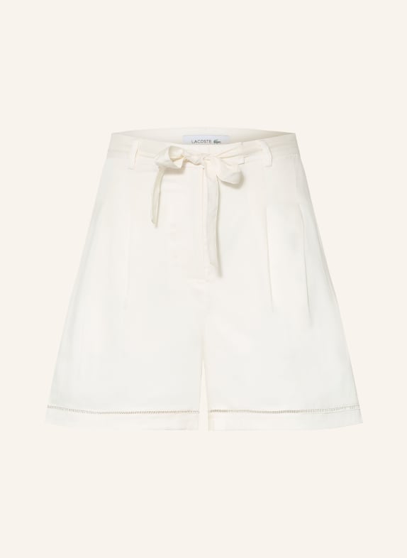LACOSTE Shorts CREME