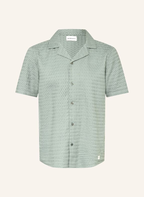 NOWADAYS Resorthemd Comfort Fit HELLGRÜN