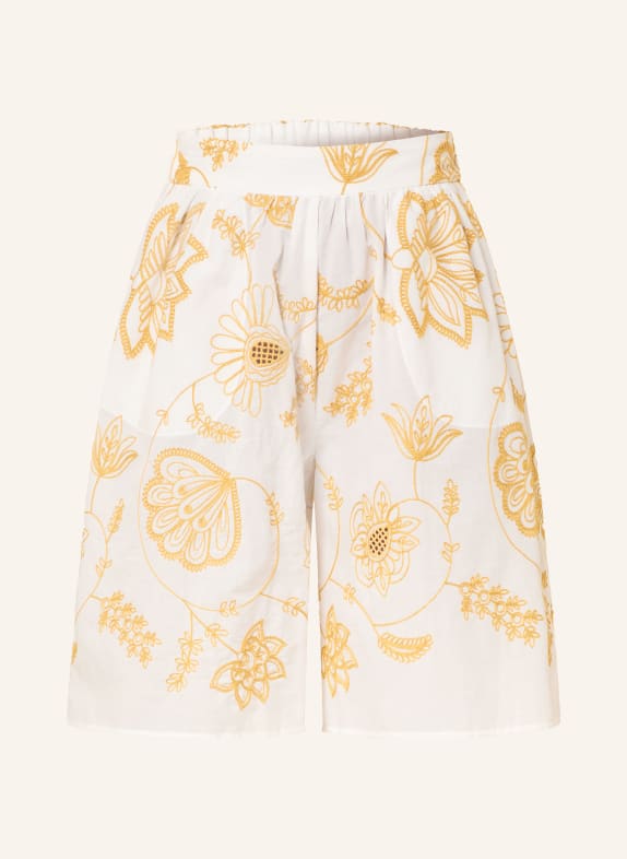 ERES Shorts CHANDRA mit Lochspitze CREME / GOLD
