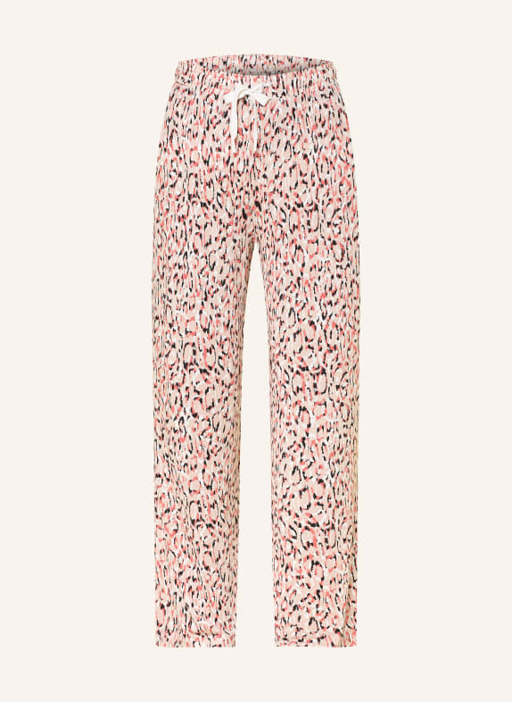 BOSS pantalon de pyjama BEIGE / SAUMON / NOIR