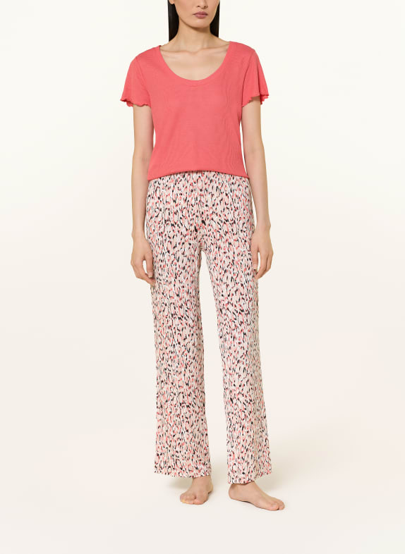 BOSS pyjama BEIGE / ZALM / ZWART