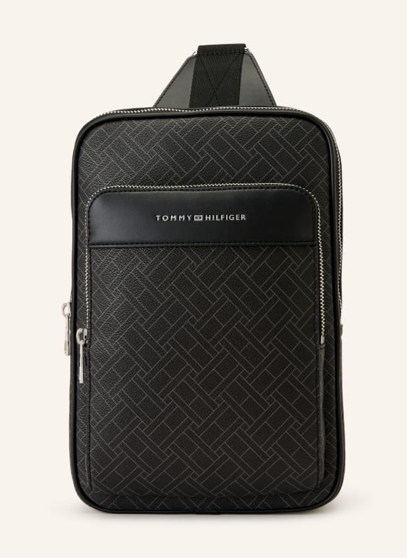 TOMMY HILFIGER Umhängetasche FLAG SCHWARZ