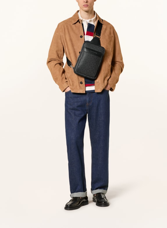 TOMMY HILFIGER Skuldertaske FLAG SORT