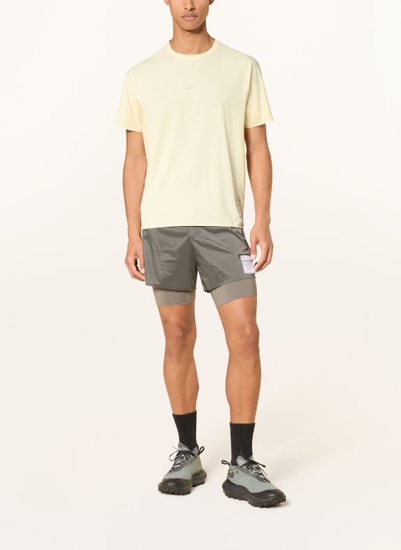 SATISFY Hardloopshirt AURALITE™ LICHTGEEL