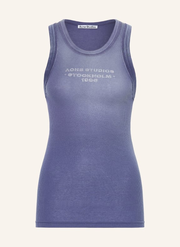 Acne Studios Haut BLEU / GRIS CLAIR