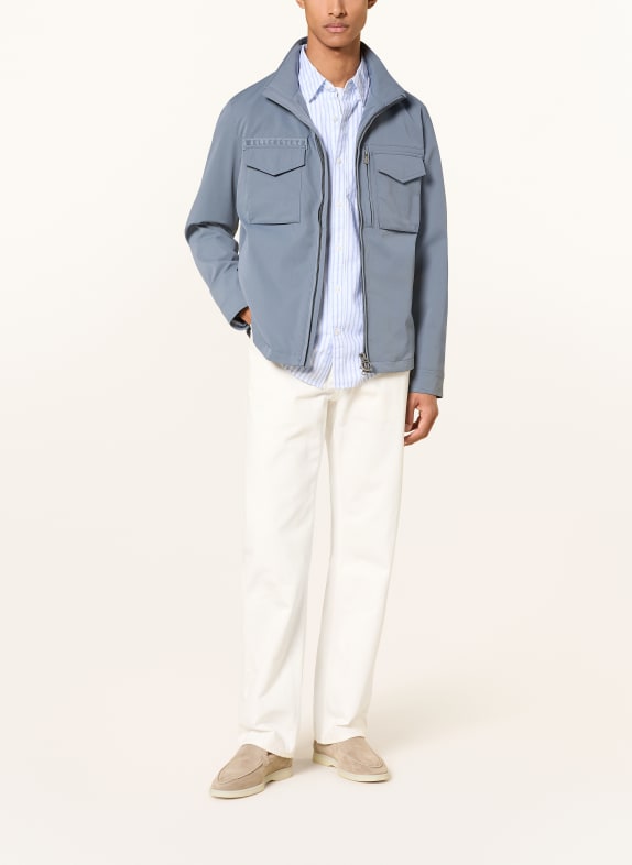 WELLENSTEYN Overshirt BEAUFIELD BLÅGRÅ