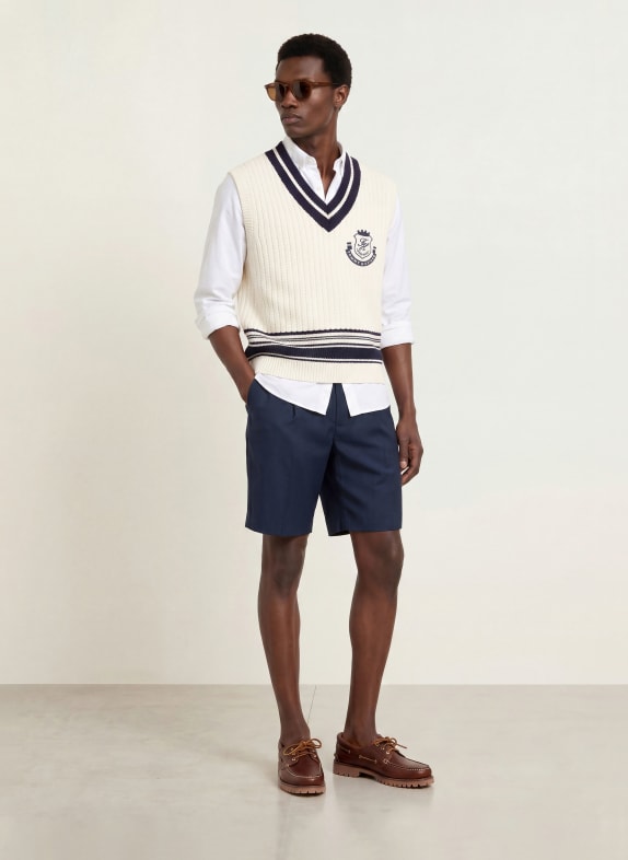 TOMMY HILFIGER Shorts Wide Fit DONKERBLAUW