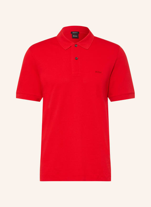 BOSS Piqué-Poloshirt PALLAS Regular Fit ROT