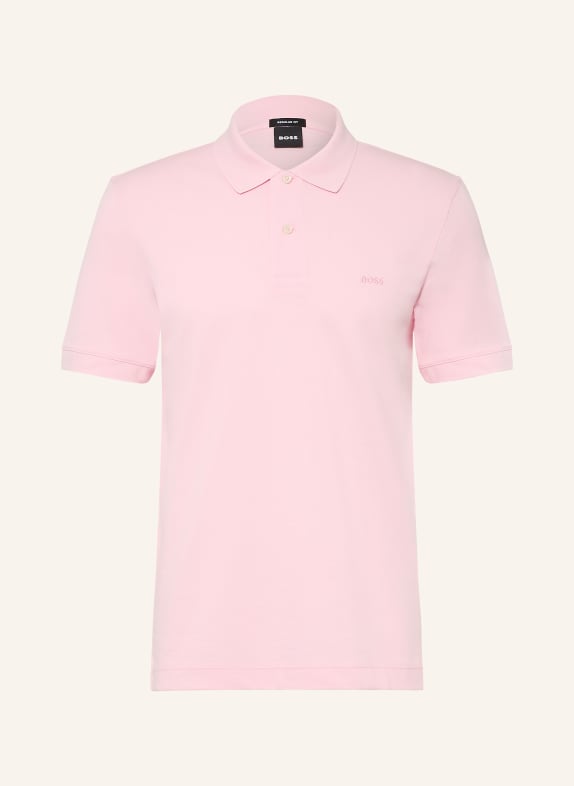 BOSS Piqué-Poloshirt PALLAS Regular Fit ROSA