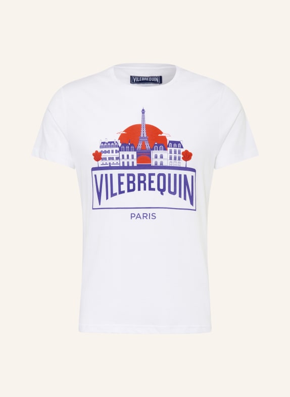 VILEBREQUIN T-Shirt WEISS / LILA / ROT