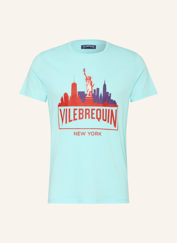 VILEBREQUIN T-Shirt TÜRKIS / LILA / ROT