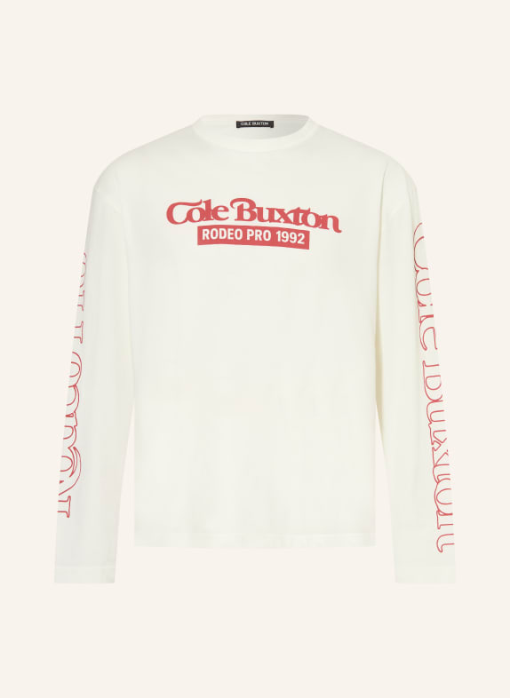 COLE BUXTON RODEO PRO Long-Sleeve Shirt CREAM / DARK RED