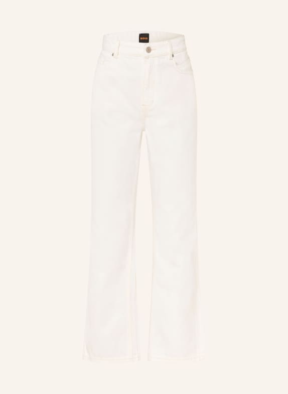 BOSS Cropped Jeans ADA Straight Fit 115 OPEN WHITE