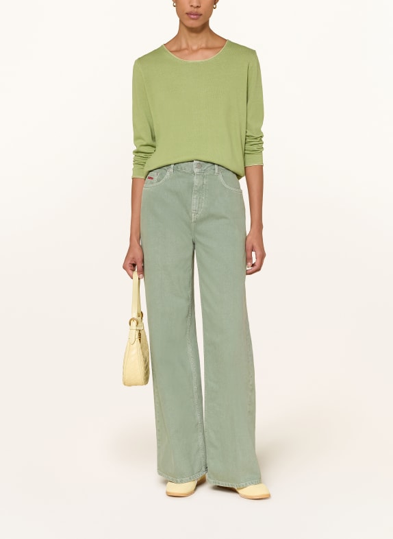 darling harbour Sweater sage /lemon