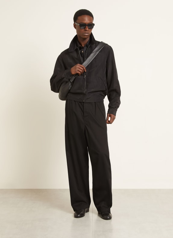 LEMAIRE Broek Regular Fit ZWART