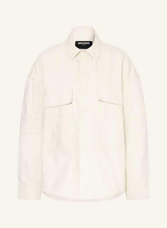 WRSTBHVR Jeansbluse BETS CREME