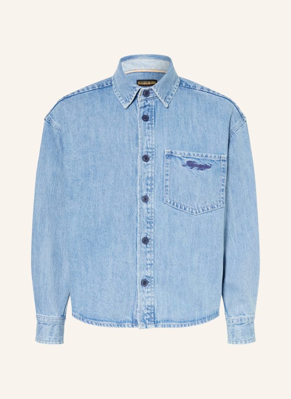 NAPAPIJRI O-RAMBLER Denim Overshirt BLUE