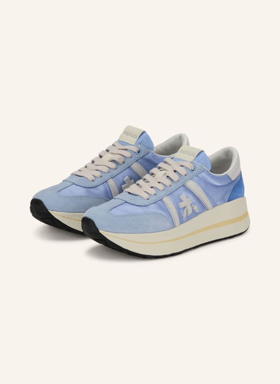PREMIATA Sneaker  BETHCOIN LIGHT BLUE / CREAM
