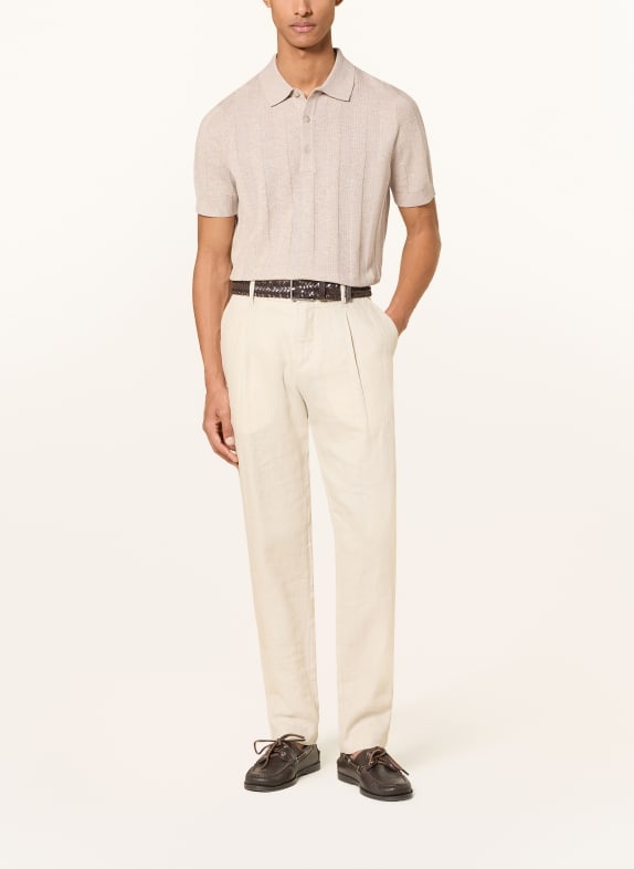 BRAX Tricou polo din tricot PASCAL BEJ