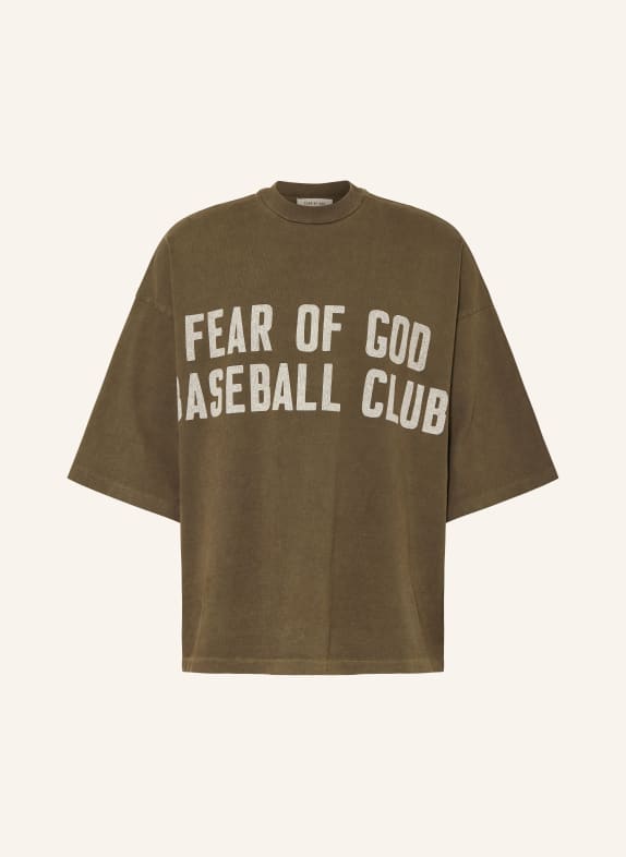 FEAR OF GOD T-Shirt HELLBRAUN