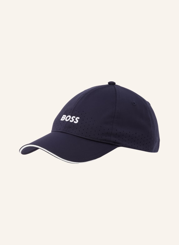 BOSS Czapka LACH GRANATOWY / BIAŁY