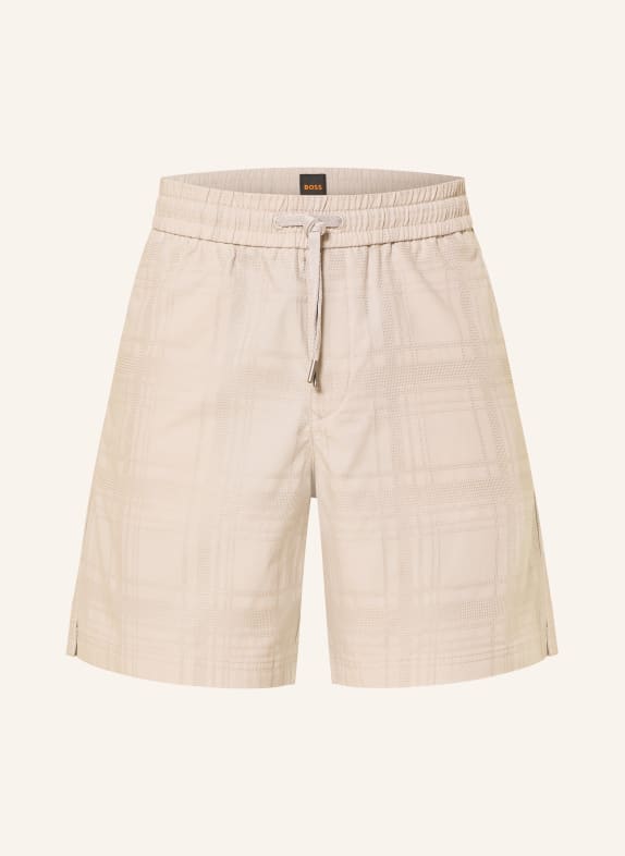 BOSS Shorts SANDREW Tapered Fit BEIGE