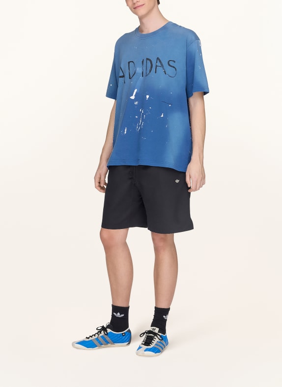 adidas Originals T-shirt SFTM007 BLUE / WHITE / BLACK