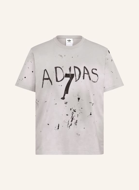 adidas Originals T-shirt SFTM007 LICHTGRIJS / GRIJS / ZWART