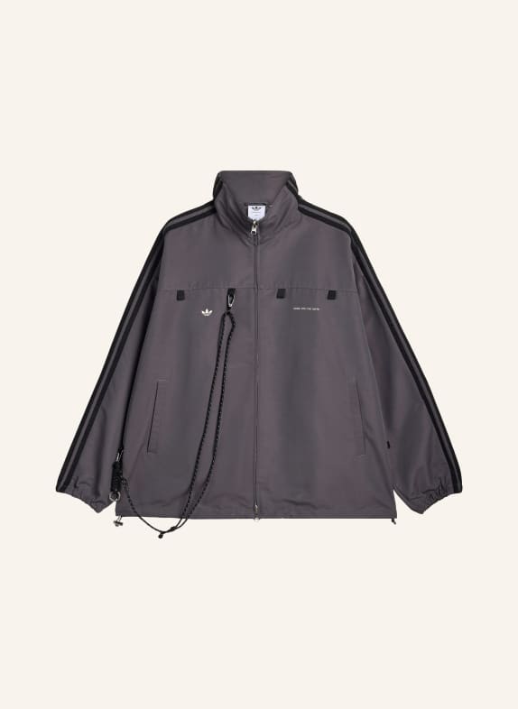 adidas Originals Jas SFTM007 DONKERGRIJS / DONKERGROEN / ZWART