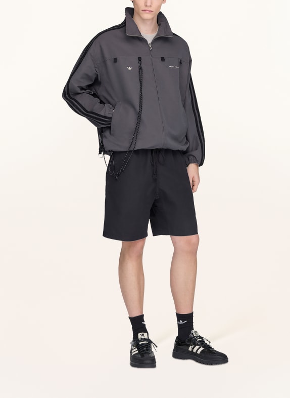 adidas Originals Jas SFTM007 DONKERGRIJS / DONKERGROEN / ZWART