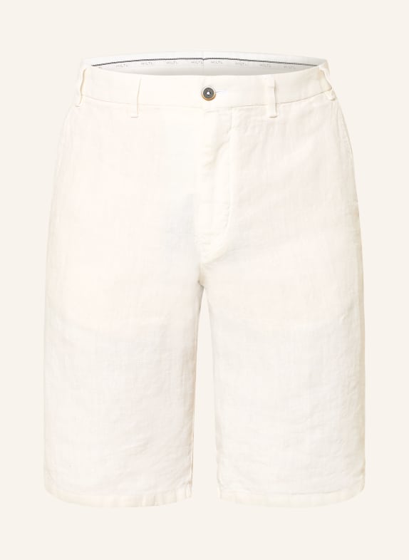 HILTL PARMINO chino-short van linnen ECRU
