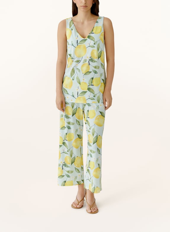 oui Top GROEN / GEEL / TURQUOISE