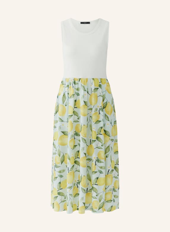 oui Kleid WEISS / GELB / GRÜN