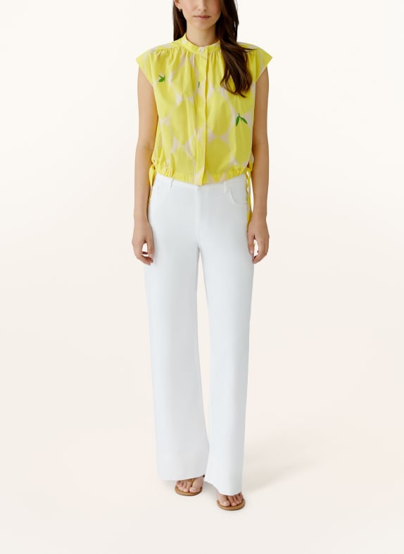 oui Blouse GEEL / BEIGE / GROEN