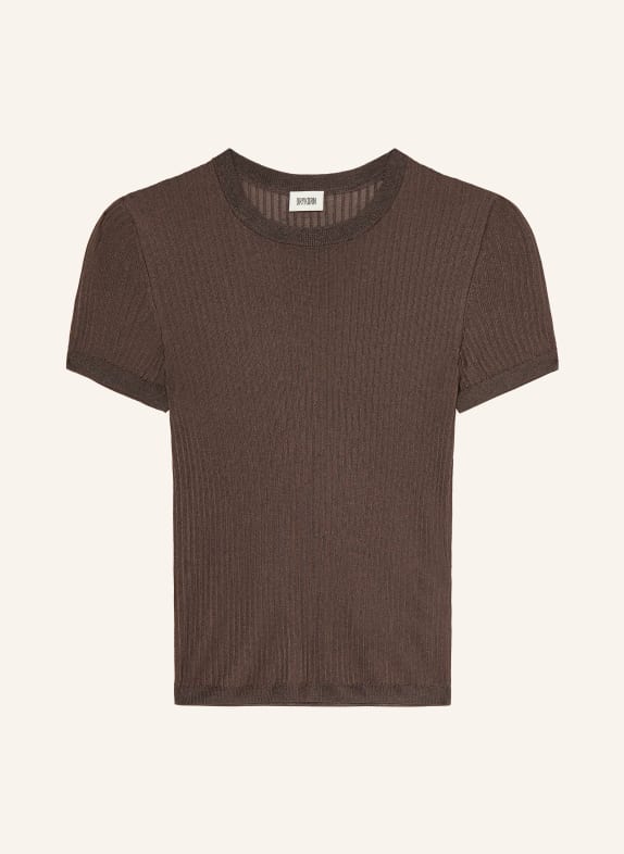 DRYKORN Strickshirt MOGLINI DUNKELBRAUN