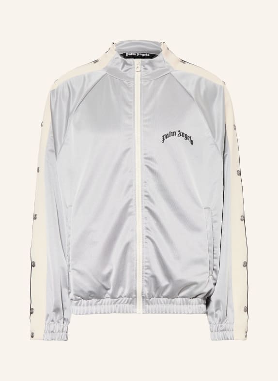Palm Angels Sweatjacke SILBER / CREME / SCHWARZ