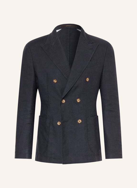 windsor. Anzugsakko SALINO Shaped Fit mit Leinen 410 Navy 410