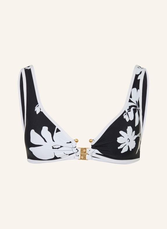 SEAFOLLY Bralette-bikinitop MAYFLOWER SORT / HVID