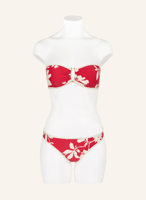 SEAFOLLY Panty-bikinibroekje MAYFLOWER ROOD / CRÈME