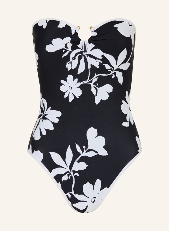 SEAFOLLY Bandeau-badedragt MAYFLOWER SORT / HVID