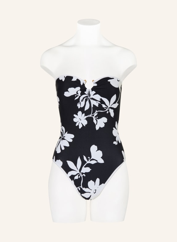 SEAFOLLY Bandeau-badpak MAYFLOWER ZWART / WIT