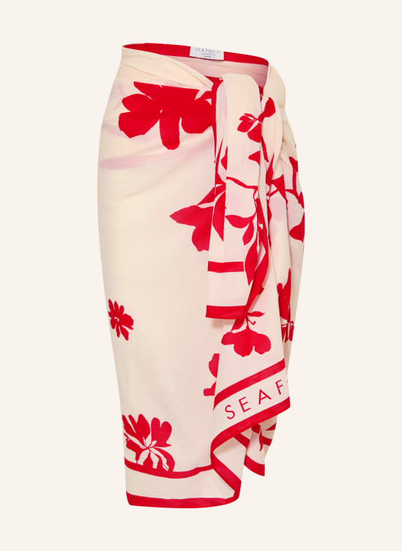 SEAFOLLY Pareo MAYFLOWER RED / ECRU