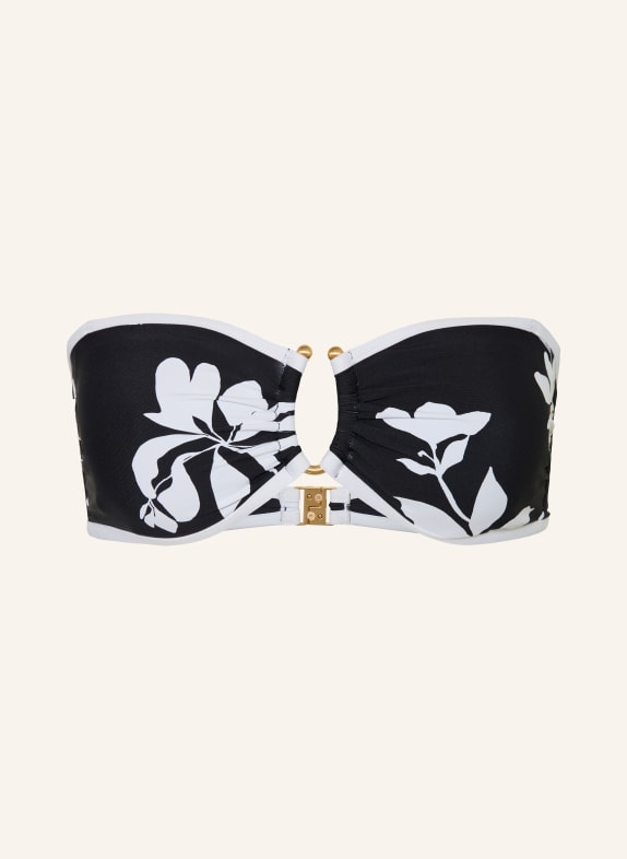 SEAFOLLY Bandeau-bikinitop MAYFLOWER SORT / HVID