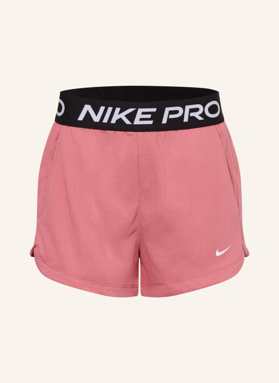 Nike PRO Sweat Shorts DUSKY PINK / WHITE / BLACK