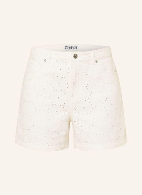 ONLY Jeansshorts HVID