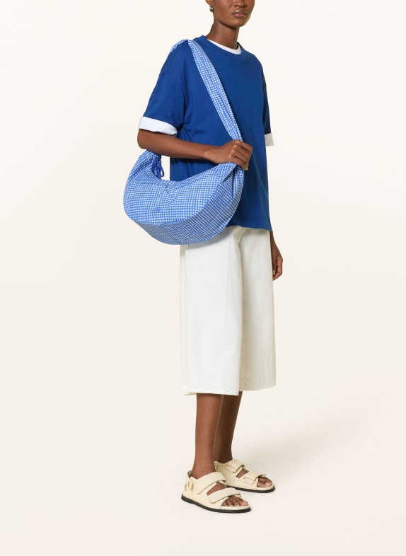 GOT BAG Schoudertas RUFFLE BLAUW / WIT