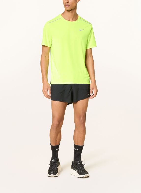 Nike Hardloopshirt MILER NEONGROEN