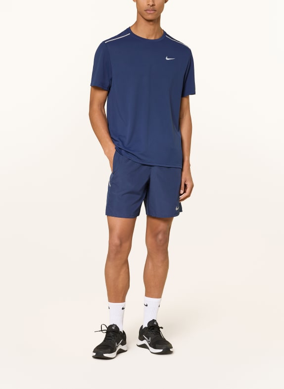 Nike 2-in-1 hardloopbroek MILER DONKERBLAUW