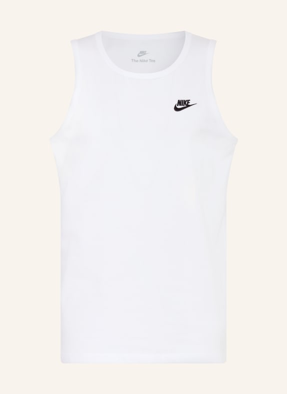 Nike SPORTSWEAR CLUB Tank Top WHITE
